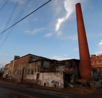 Abandoned Ice Block Factory Asheville NC 