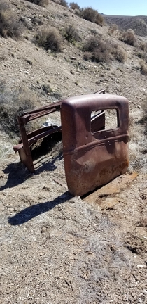Abandoned in the desert but could be someones ratrod
