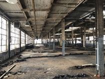 Abandoned industrial building in Louisville Kentucky