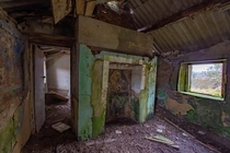 Abandoned Irish cottage local farmer told me that the owner reared a family of  children in these two small rooms the house and land are now abandoned