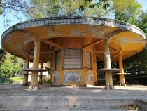 Abandoned kiosk on The Chapultepec Forest Mxico City Probably build on 