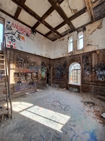 Abandoned Library in house