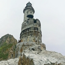 Abandoned Lighthouse Aniva in SakhalinRussia