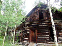 Abandoned Log Cabin Outside Eldora CO 