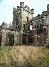Abandoned Mansion Aberdeenshire Scotland UK