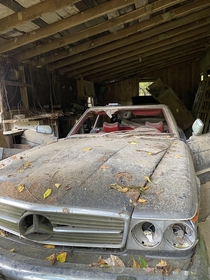 Abandoned Mercedes
