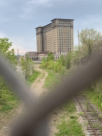 Abandoned Michigan Central Station