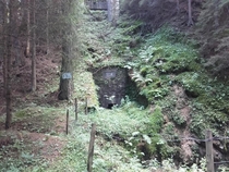 Abandoned mine I found while being a bit lost in the woods