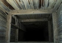 Abandoned mine shaft in Jessup Nevada 