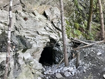 Abandoned mine Vancouver Island BC