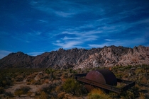 Abandoned Mining Equipment in the Mojave Desert 