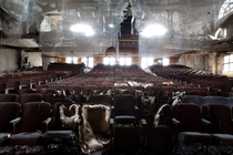 Abandoned movie theater Photographed by Lauren Farmer 