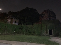 Abandoned observatory outside Cleveland