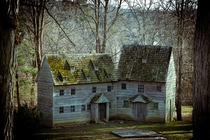 Abandoned old house in Ephrata Cloister Pennsylvania
