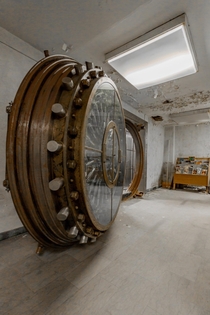 Abandoned Old School Bank Vault