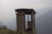 Abandoned Outhouse in the Himalayas 