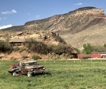 Abandoned pickup truck in Utah 
