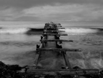 Abandoned pier  by Stephen Fenstov Denmark