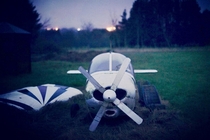Abandoned Plane Little Island Waterford Ireland
