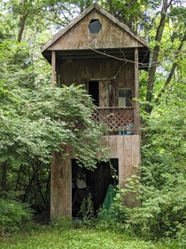 Abandoned playhouse