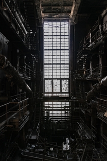Abandoned power plant in Hungary