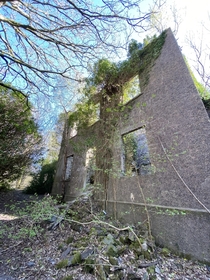 Abandoned Quarry Hospital in Bangor UK 