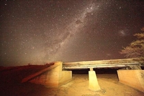 Abandoned rail bridge Yalgoo Western Australia