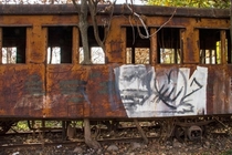 Abandoned rail coach Rayak Lebanon