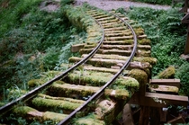 Abandoned railway in Yilan Taiwan 