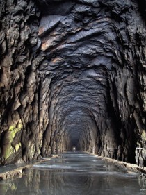 Abandoned railway tunnel in Finland - Pnttvuori 