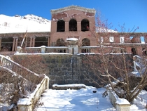 Abandoned resort town with mineral springs - Nagorno-Karabakh 