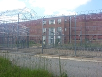 Abandoned Rivers South State Prison in Milledgeville GA