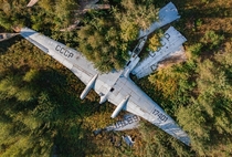 Abandoned Russian M- stratospheric jet  credit to Russian Urban Explorationlink in comments