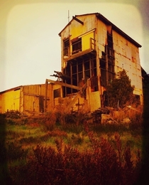 Abandoned Salt Processing Plant near the Salt Flats in Hayward CA