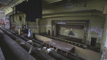 Abandoned School Auditorium 