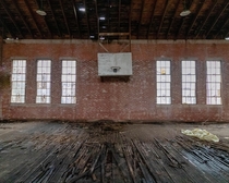 Abandoned School Gym in Texas 