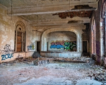 Abandoned school in East St Louis Illinois