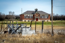 Abandoned school on the prairies OC