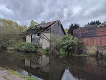 Abandoned shack Leeds UK 