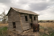 Abandoned Shed in Kansas - Another pic from my storm-chasing trip No storm that day so we were headed to Castle Rock in KS This was at the intersection of two dirt roads with no apparent names 