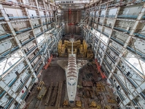 Abandoned Soviet Buran Space Shuttle Program facility in Kazakhstan Album in comments