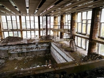 Abandoned Soviet sports center in Jermuk Armenia
