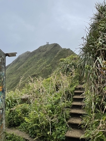 Abandoned stairway to heaven in oahu