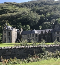 Abandoned Stately Home in Scottish Highlands- Inverailort Castle Lochailort