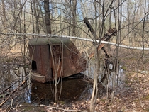 Abandoned Steam Shovel in Salem NH