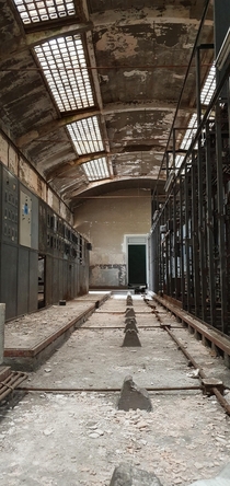 Abandoned steel factory Uckange France