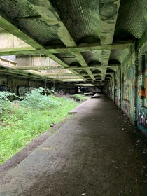 Abandoned subway station Glasgow Scotland