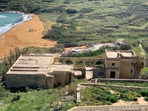 Abandoned summer residence Gozo Island Malta 