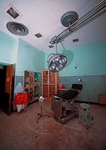 Abandoned surgical room