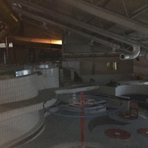 Abandoned swimming pool I went to when I was a kid
